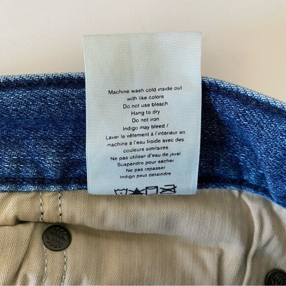 Rag and Bone Slim Fit 2 Jeans in Burgess Wash Size 32/30 - Picture 7 of 10